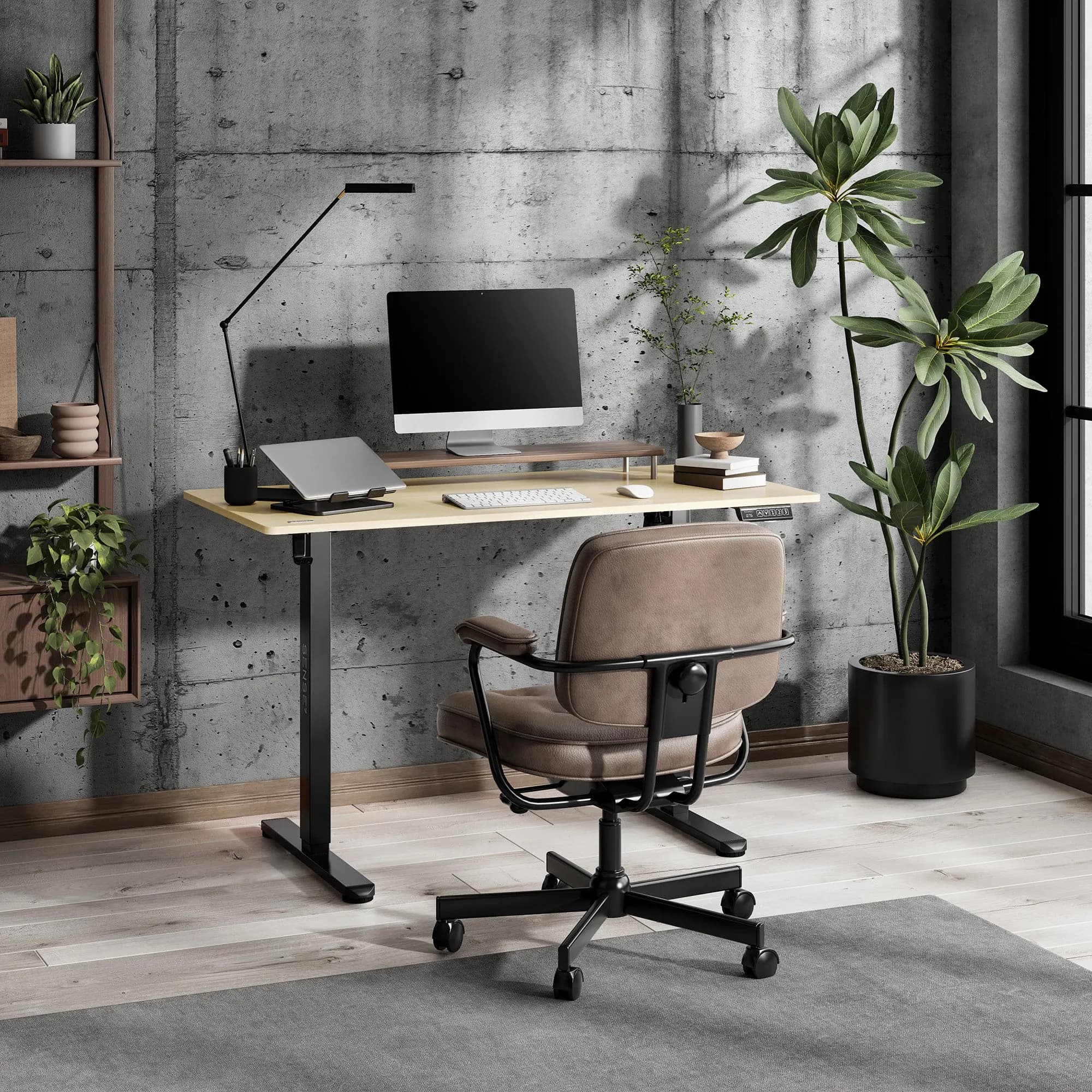 Ergonomiczne biurko z elektryczną regulacją wysokości 72-118 cm