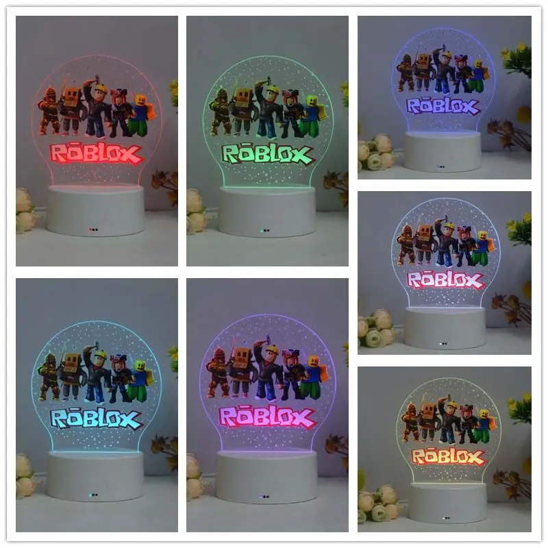 Świetna, Gamingowa lampka dekoracyjna w stylu Roblox. Niezbędny dodatek każdego młodego Gamera. Stylowy gadżet, dla dziecka, nastolatka, na prezent, HIT